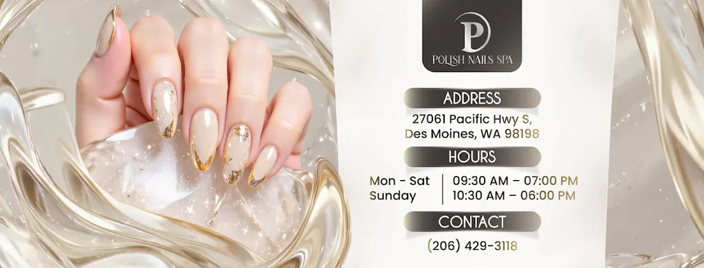Polish nails spa ( 15% off for all new customer) — Nail salon in Des Moines